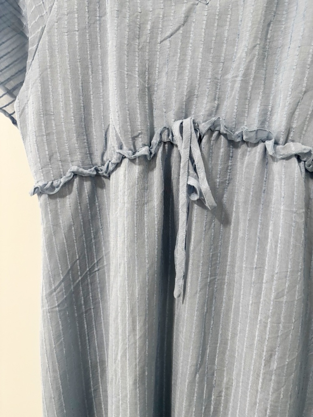 BloomChic Light Blue Peasant Dress Womens Size 18-20 Cottagecore Prairie Boho - Picture 4 of 12